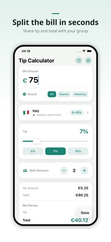 Tip Calculator by Deve Screenshot 4 of 4