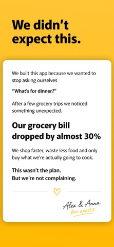 Food Menu: Plan & Shop Screenshot 6 of 6