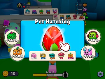 Brainrot Evolve. Idle Pet Game iPad screenshot