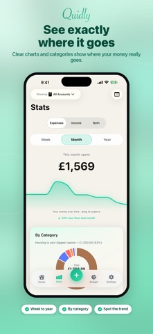 Quidly: Daily Expense Tracker Screenshot 2 of 5