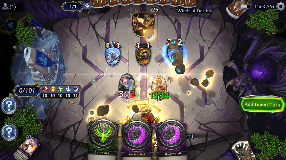 #1. Eternal Card Game (iOS) Bởi: Dire Wolf Digital