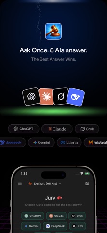 Jury — Your AI Debate Ring iPhone screenshot