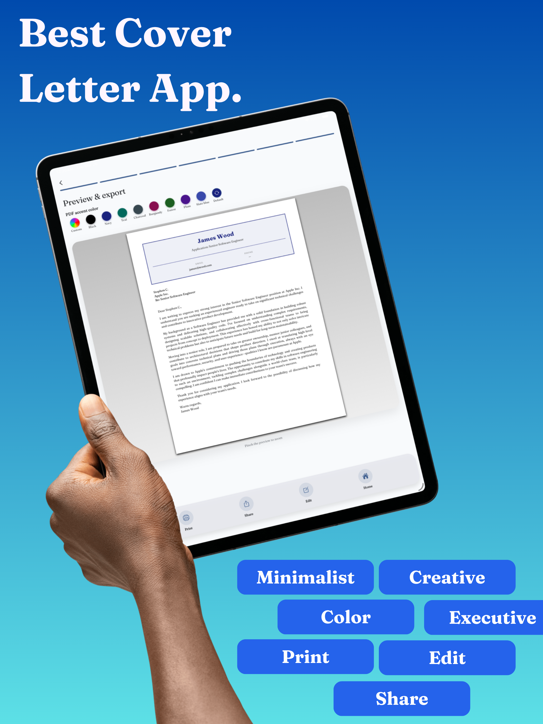 AI Cover Letter Builder