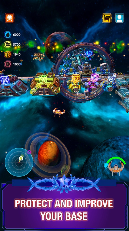#1. The Outpost: Evolve New Galaxy (iOS) 来自: Laf Games Co.
