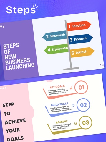 Infographic Maker iPad screenshot
