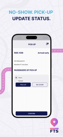 FTS Mobility Driver iPhone screenshot