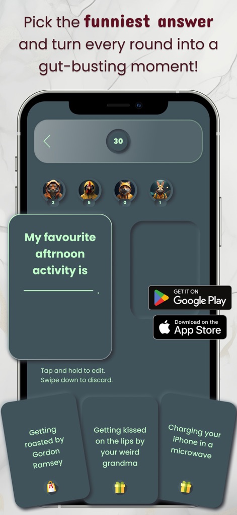 Wrong Answers Only - Games App | MWM