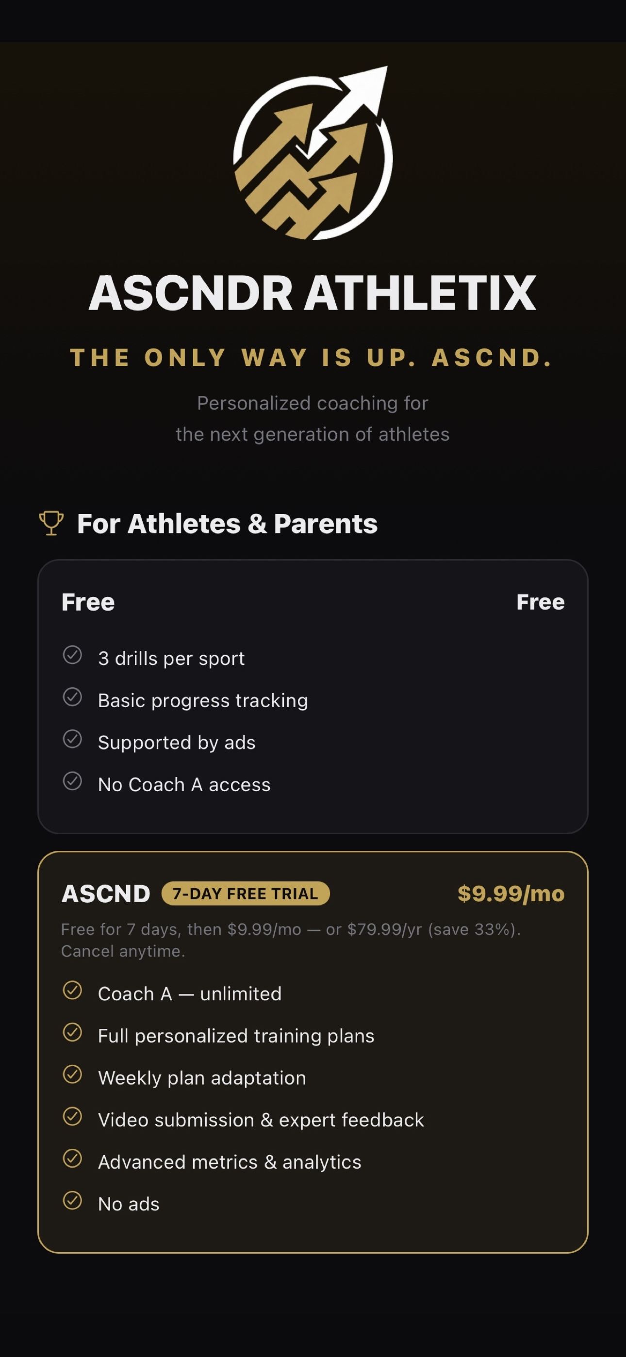 ASCNDR Athletix screenshot 5