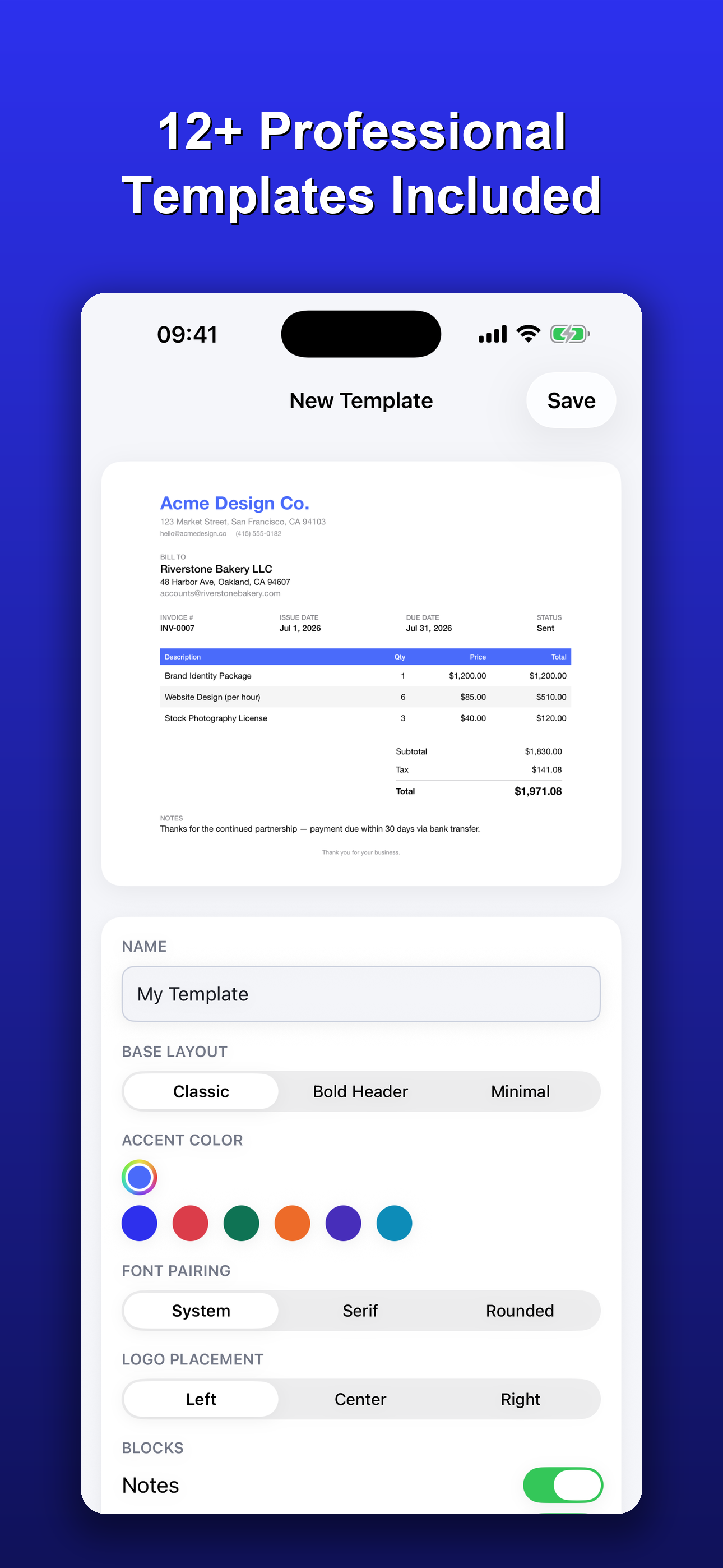 FastInvo: Invoice Maker screenshot 4