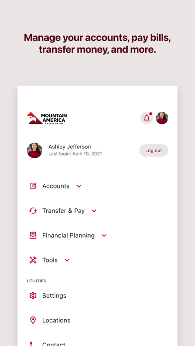 Mountain America CU screenshot
