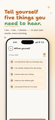 Honestly: Mood & Affirmations Screenshot 4 of 6
