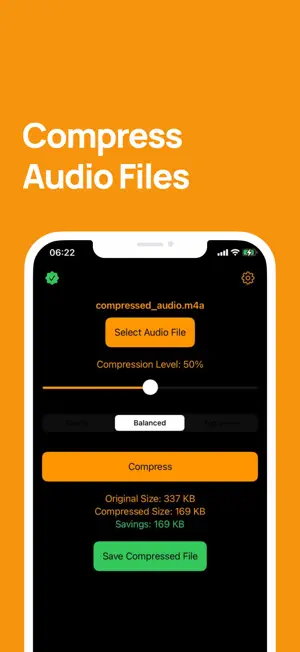 audio compressor screenshot 1