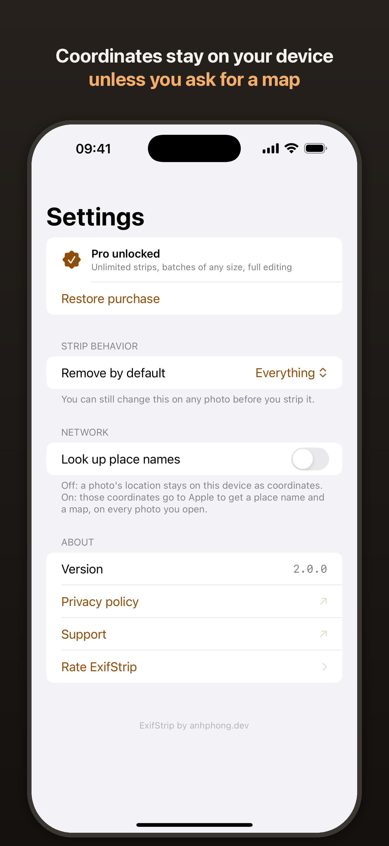 ExifStrip screenshot 6