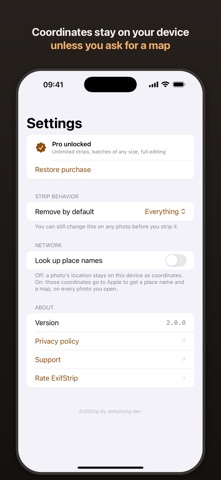 ExifStrip screenshot