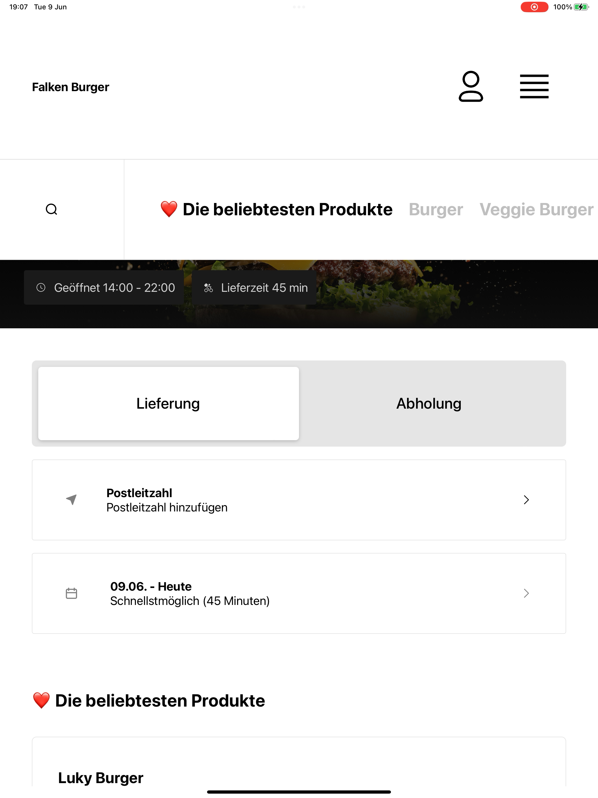 Falken Burger screenshot 7
