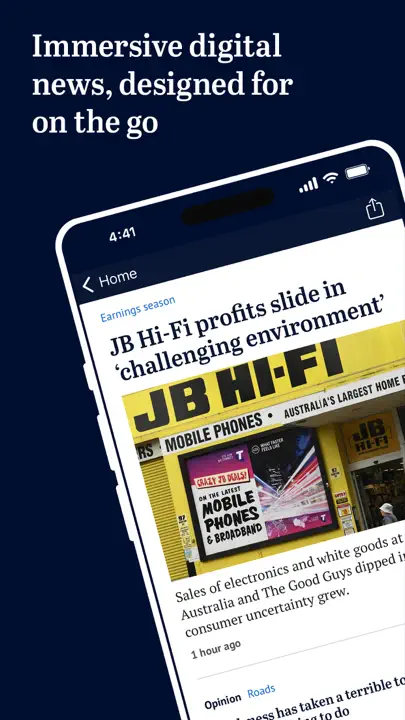 The Sydney Morning Herald iPhone-skjermbilde 1