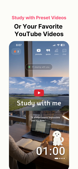 StayMe - Study with me Timer Screenshot 4 of 8
