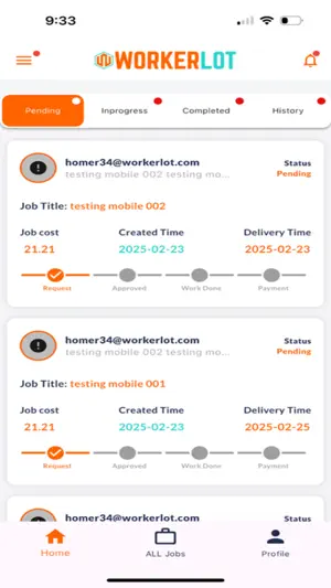WorkerLot Provider screenshot 2