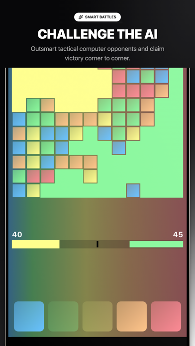 Filler: Color Fill iPhone screenshot