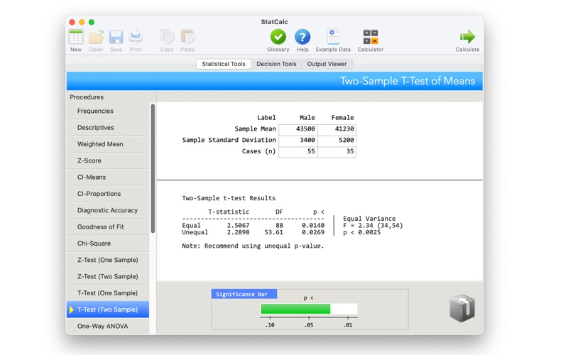 Screenshot #3 pour StatCalc