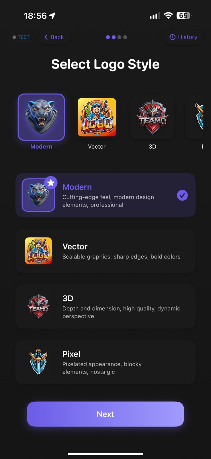 War: Gaming Logo Maker Esport iphone screenshot 4