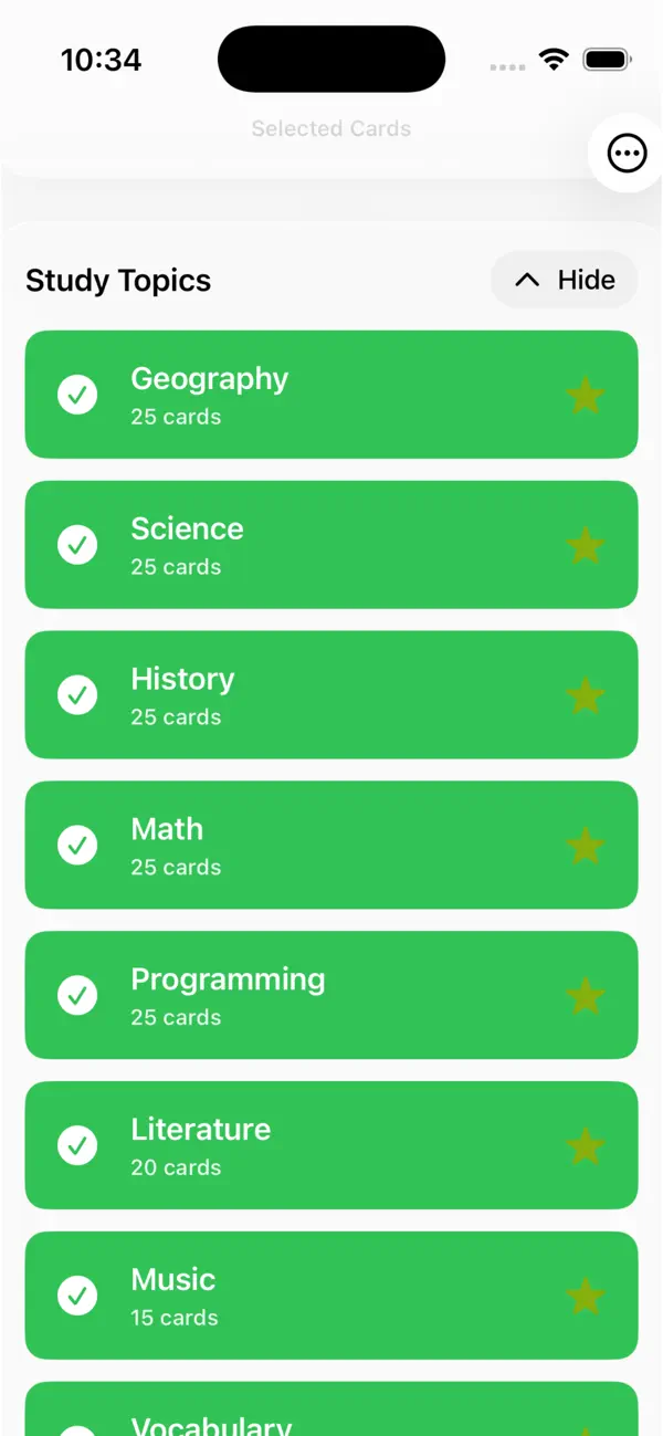 #3. HyperStudy (iOS) Por: Jared Lewis