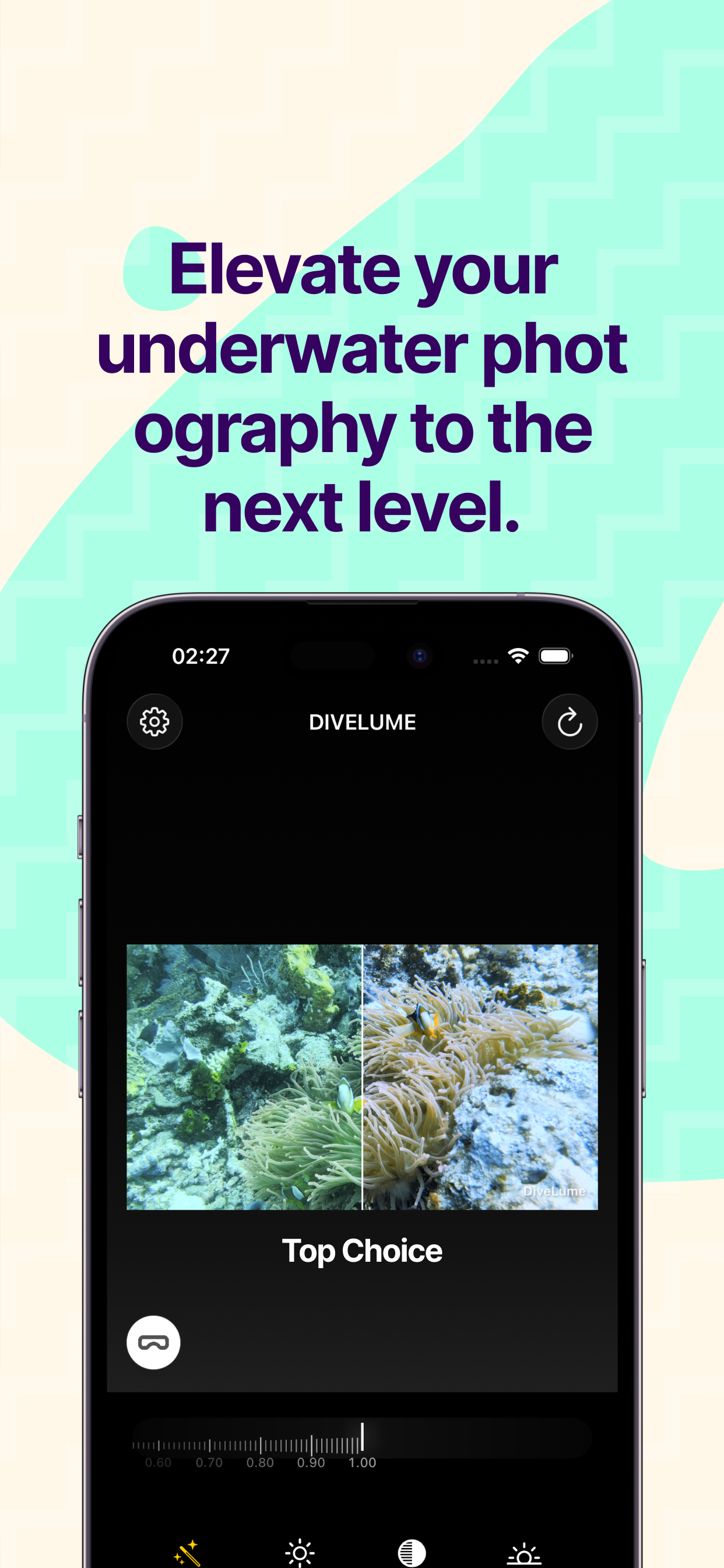 DiveLume - Underwater Filter