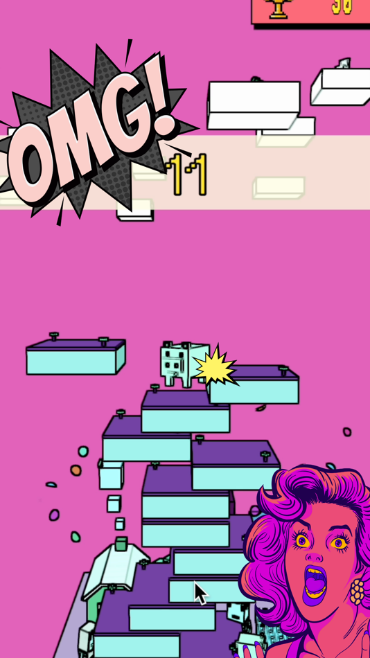 #3. Voxel Stack Jump (iOS) 由: Tomokatsu Miya