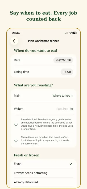 The Big Dinner Timer screenshot 2 of 8