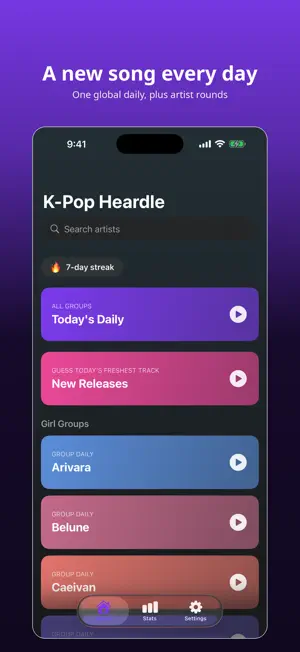 K-Pop Heardle screenshot 1