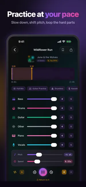 Deconpose: Practice Any Song screenshot 4