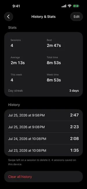 Motivator Plank Timer screenshot 3