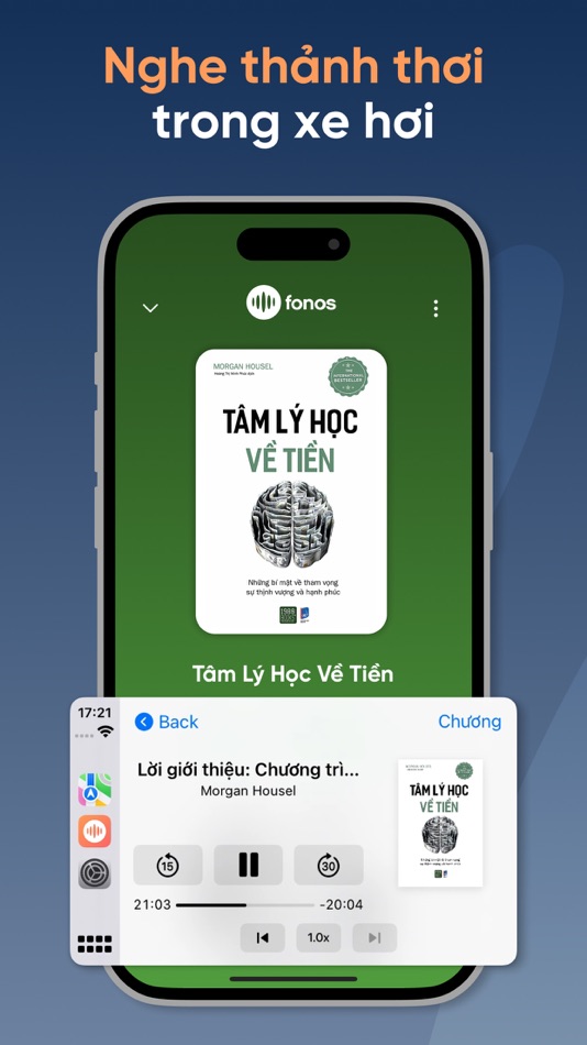 #8. Fonos: Sách nói & PodCourse (iOS) بواسطة: Fonos Corporation