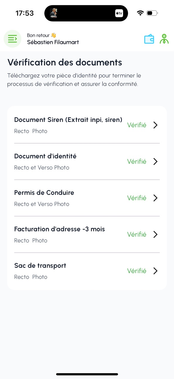 iPhone screenshot