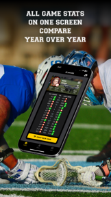 Lacrosse Simple Stats Tracker screenshot
