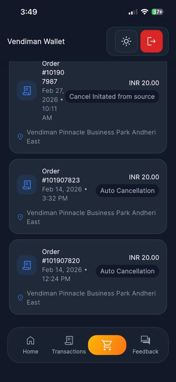 iPhone screenshot