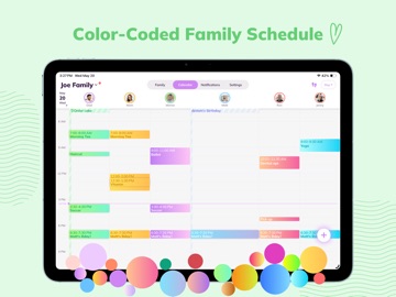 Cubbily:Shared Family Calendar iPad screenshot 4