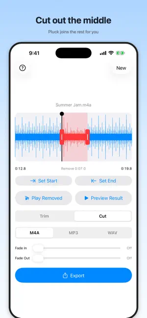 Pluck: Audio Editor screenshot 3