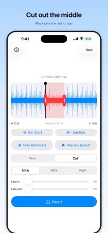 Pluck: Audio Editor Screenshot 3 of 5