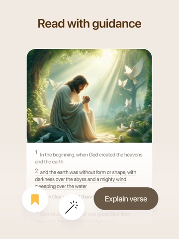 Bible Chat - Theos iPad screenshot