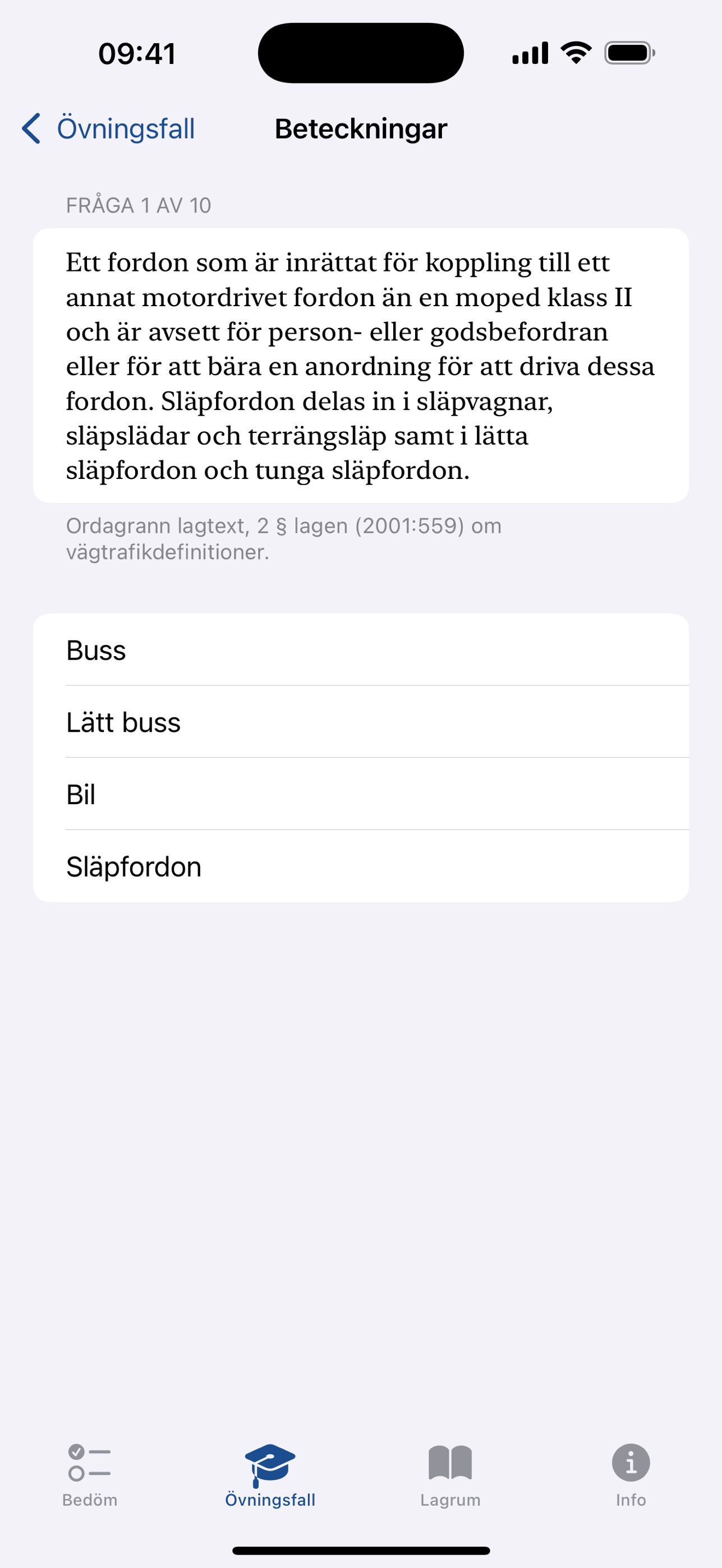 Screenshot 6 of Trafikkoll – Trafikjuridik