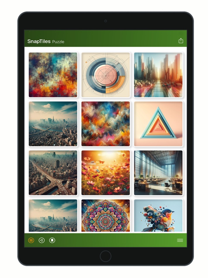 #1. SnapTiles Puzzle, Logic Skill (iOS) 由: Alberto Lardizzone