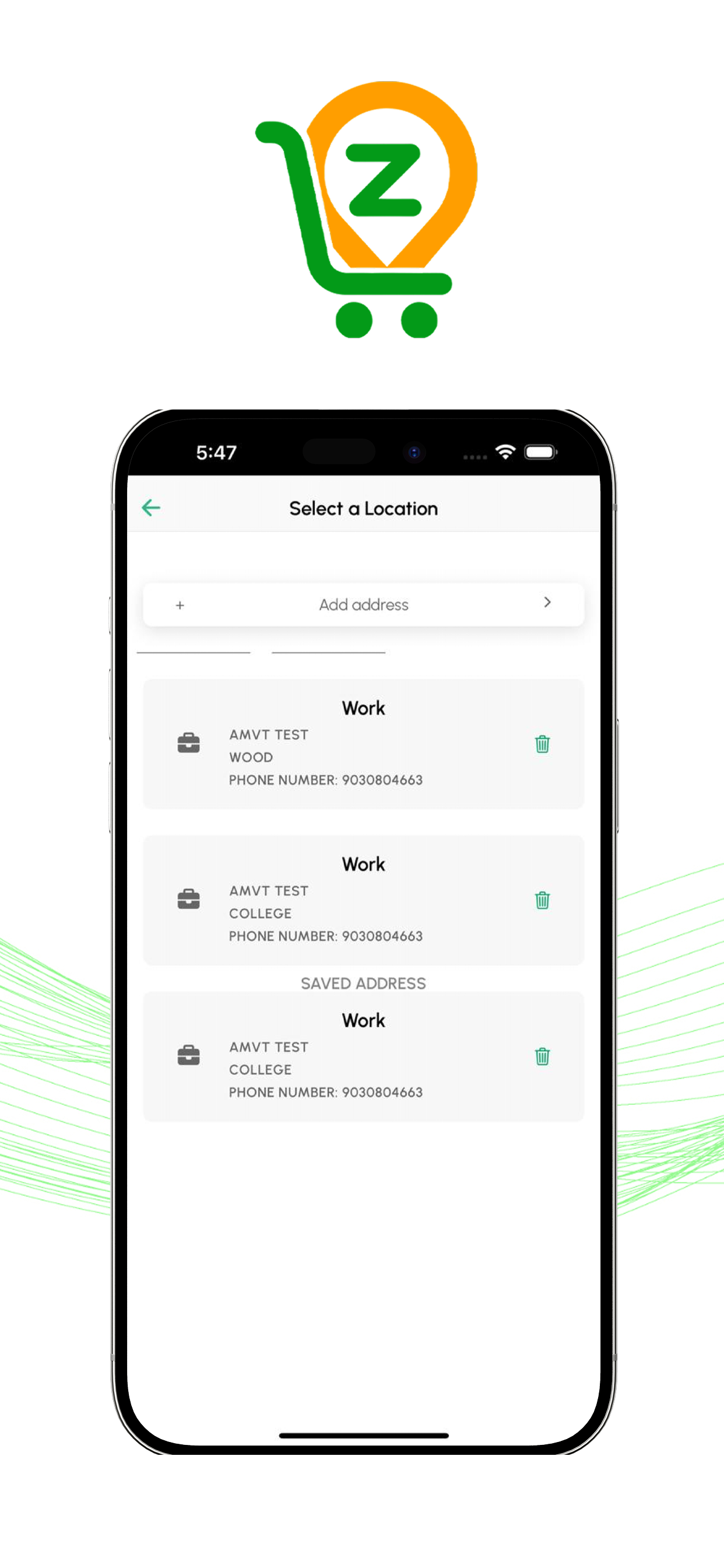 Zestmart User App