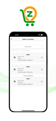 Zestmart User App screenshot