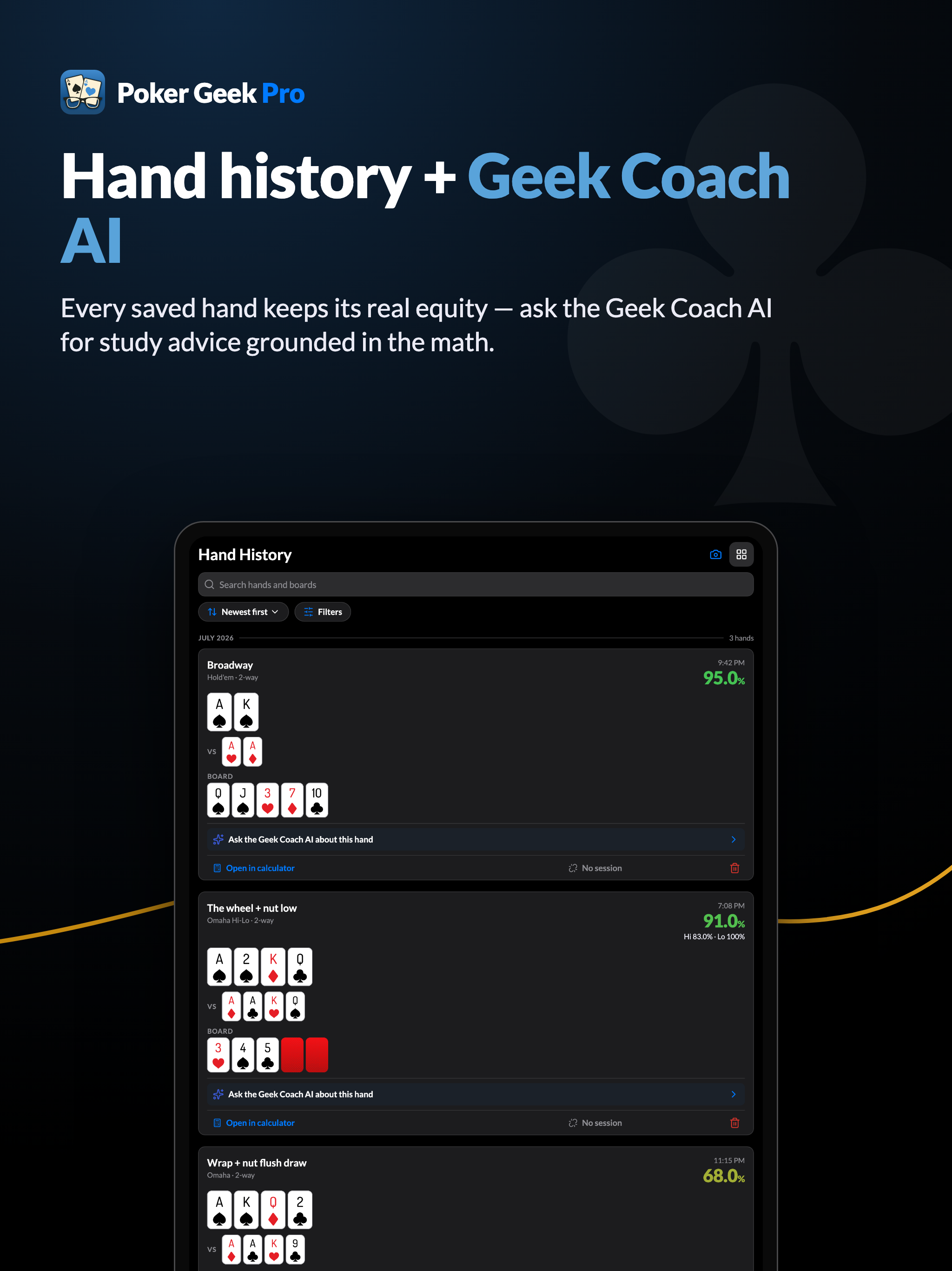 Poker Geek Pro screenshot 10