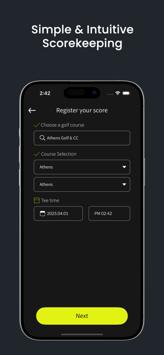 Goodshot-ScoreCard Screenshot 5 of 5
