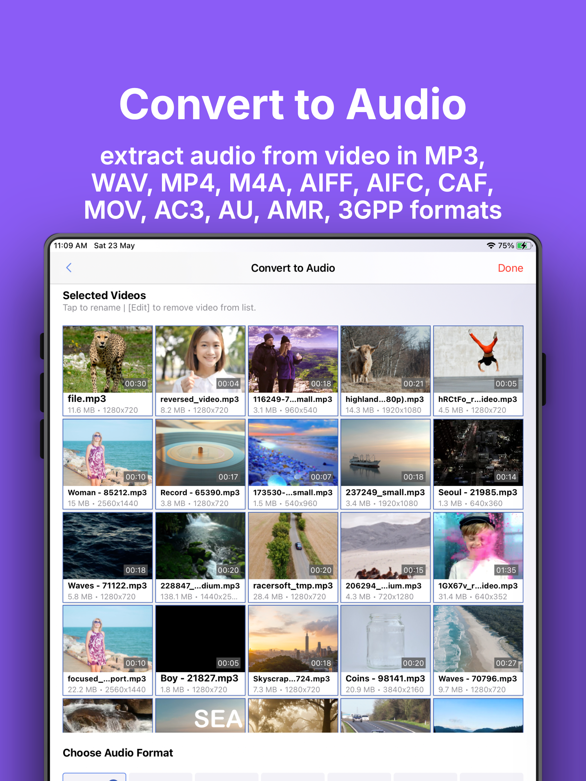 video to audio, audio cutter screenshot 6
