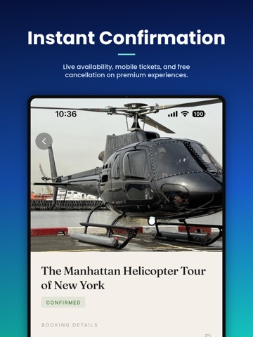Luxury Experiences Travel iPad screenshot