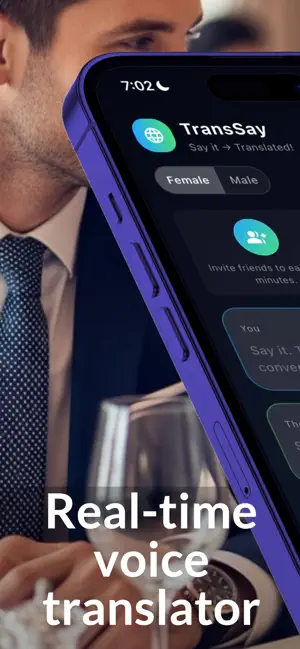 TransSay | Voice translator screenshot 1