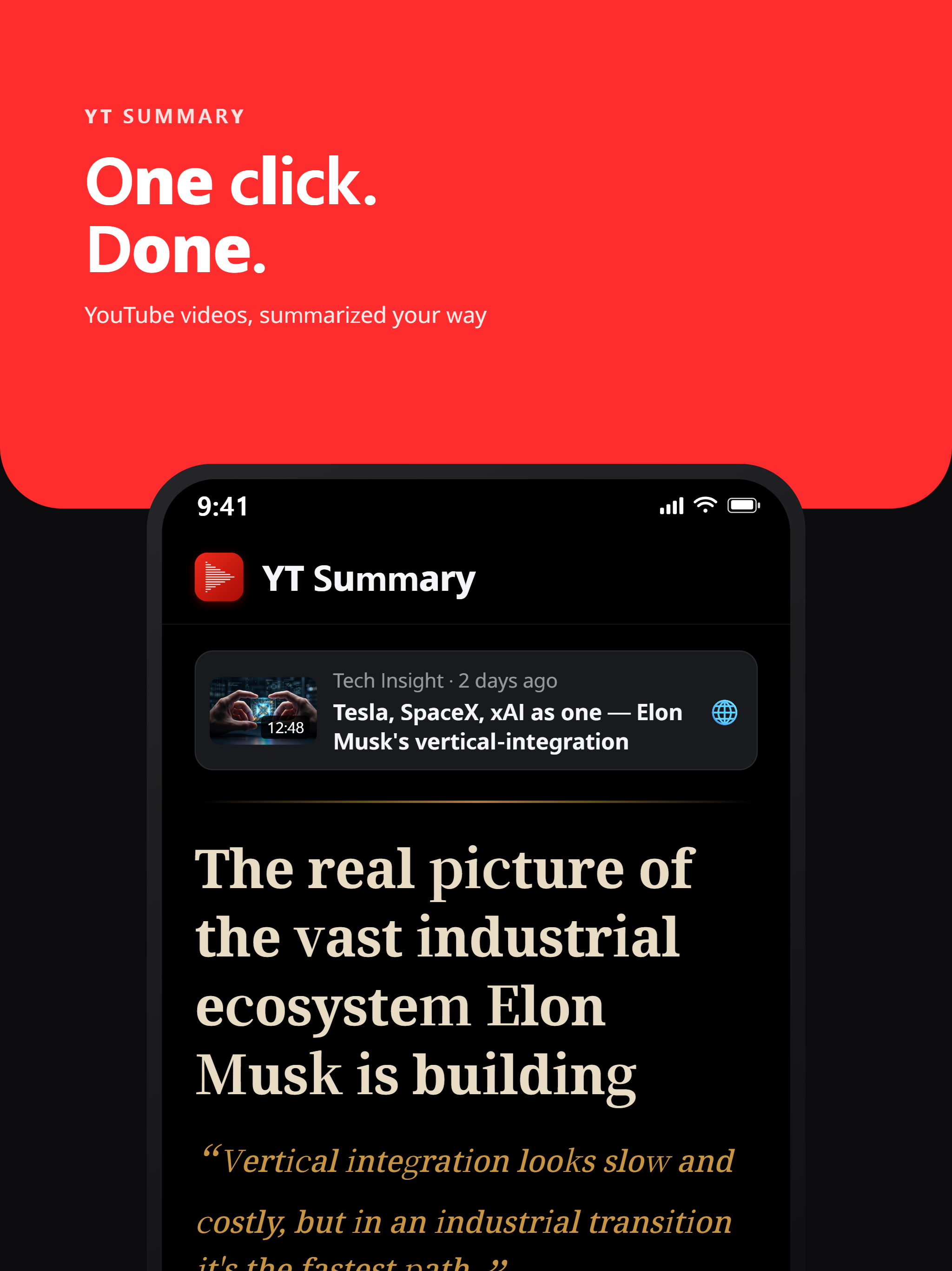 Youtube Digest - YT Summary screenshot 11